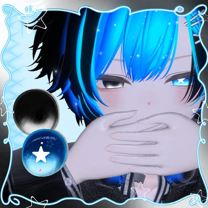 「真央」-mao- : Eye set Star/ Nohope and Make up face