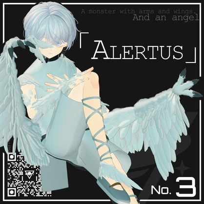 [ Alertus ] Angel / Monster [腕と翼を持つ怪異] [+Head]