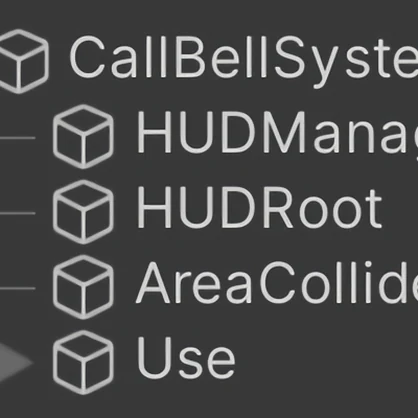 【ワールド用ギミック】「CallBellSystem」卓上ベルシステム #AMLIVELL