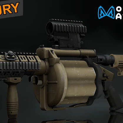 (VRChat) M32A1/Milkor MGL