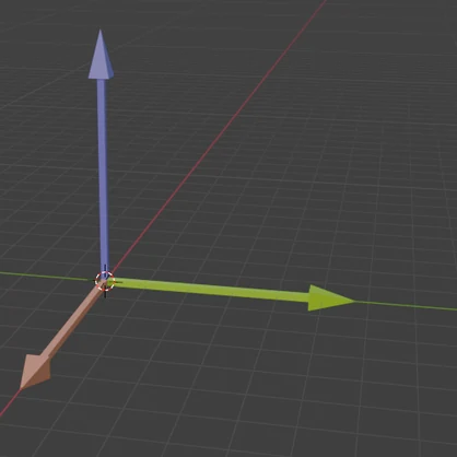 【3D-Model】 Axis Arrow XYZ