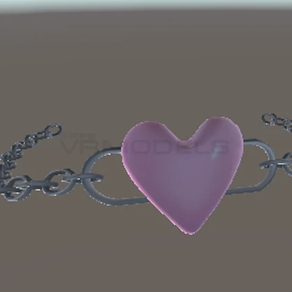 Pink heart gag