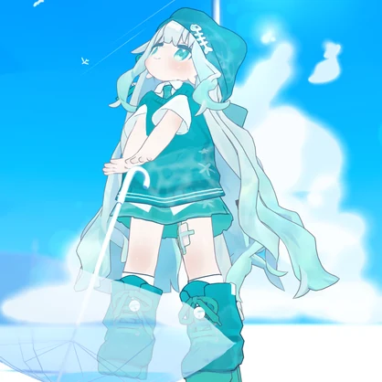 【free】キプフェルデフォルト衣装用テクスチャ『なつびより』