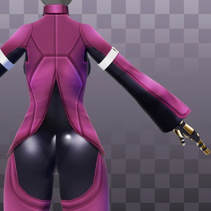 [XWear対応] VRoid用 10色展開 コンバットアウトフィット "クーラ ダイアモンド" - Combat Outfit "Kula Diamond" 10Colors