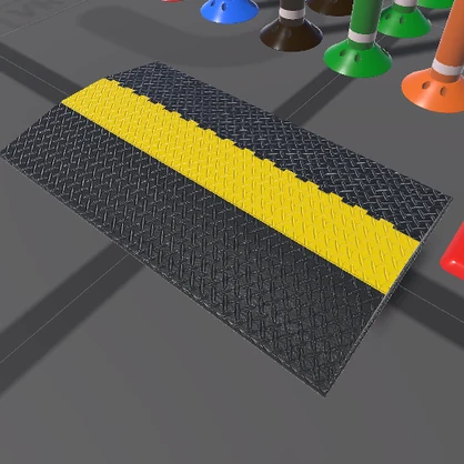 【3D屋外小物】ケーブルプロテクター【VRChat向け】
