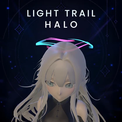 〖VRChat / MA対応〗光の軌跡ヘイロー｜Lissajous Halo