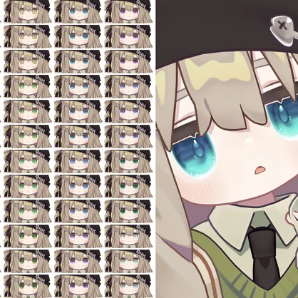 【キプフェル用】はななみアイテクスチャ