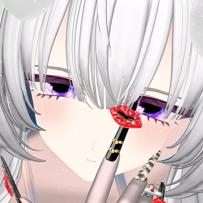 紫陽花のアイテクスチャ【1１人対応】- Eye Texture