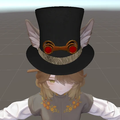 スチームパンク帽子 MA VRChat Liltoon