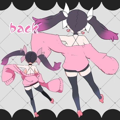 【オリジナル3Dモデル】にしの