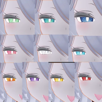 【ルルネ Rurune】　Cute pearl eyes