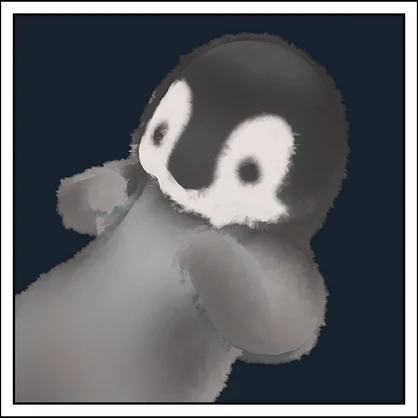 ふさふさペンギン