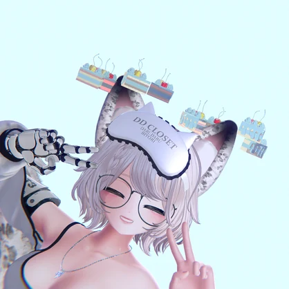 【汎用】🍰Crystal Cake Accessories Set【MA対応】