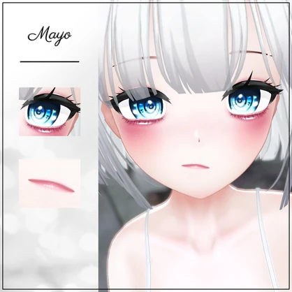 Update [Mayo / まよ] ! [13 Avatars] Mignonne Eyes and Make Up Textures