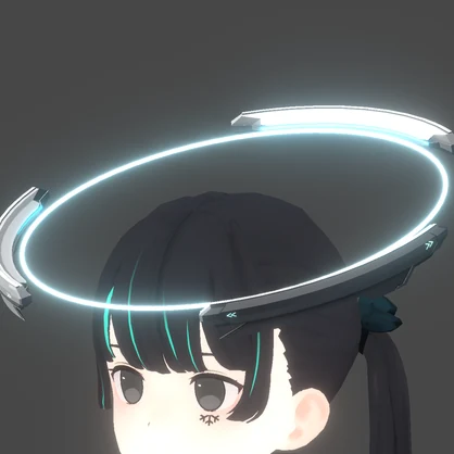 アーマー Armor / 装甲 AngelHalo Ring Vrchat unity3d