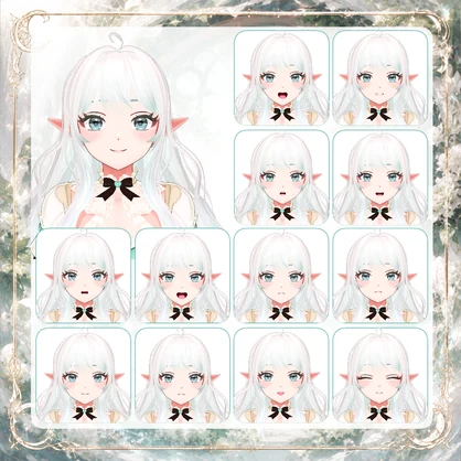 【VRChat対応】Arduinna｜ファンタジー可愛いオリジナル3Dアバター v1.0