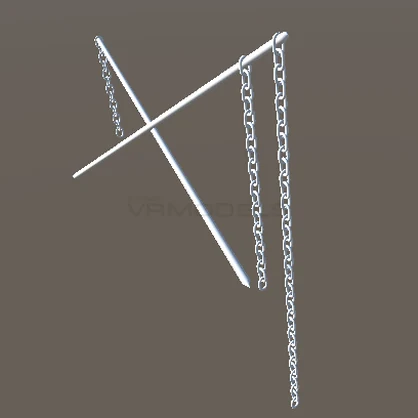Chain Ornamental Hairpin