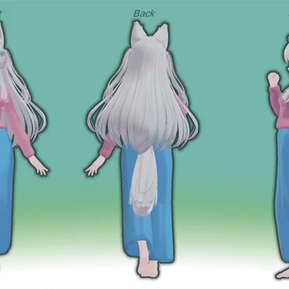 【6アバター対応】ゆったり♪フリース