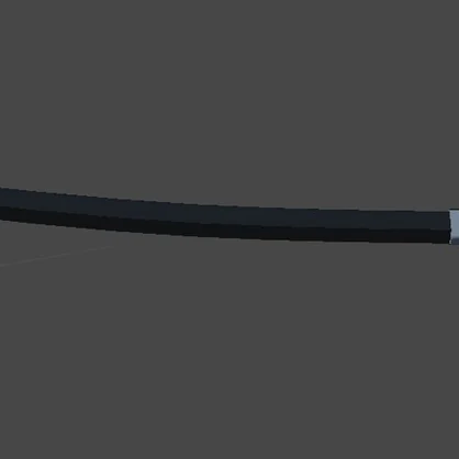 炭治郎のカタナ | 鬼滅の刃 | 3D Model, Blender + Unity
