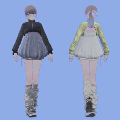 【Lapwing】track jacket one-piece