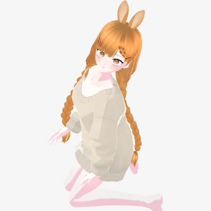 【VRoidVRMモデル】BANA [3D MODEL]