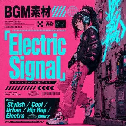 【配信/CM/OP向けBGM】お洒落で都会的なエレクトロヒップホップ｜商用利用可