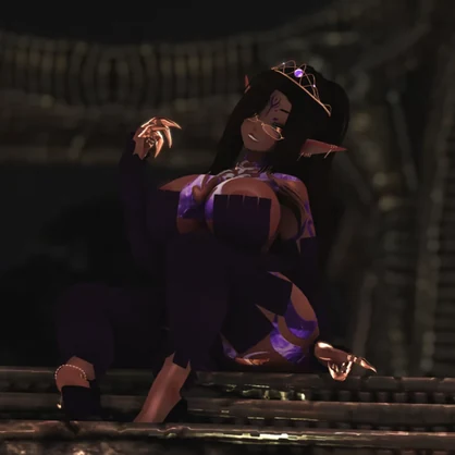 Maya the dark elf