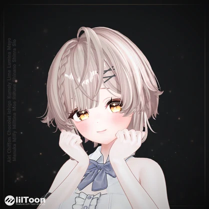 [16 Avatars] Sweet Layered bob Hair