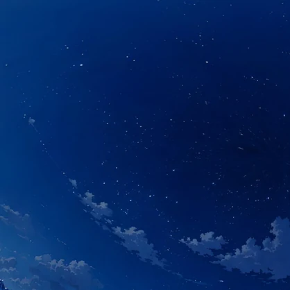 【ワールド・環境】夜の草原 SKYBOXマテリアル