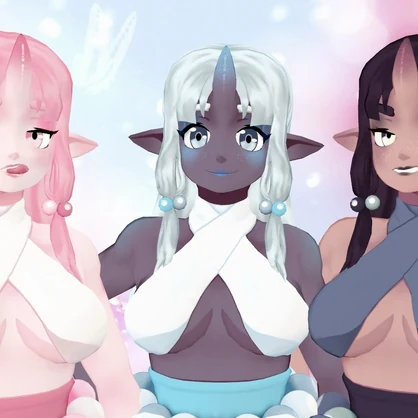 VRChat Oni Girlfriend & Base