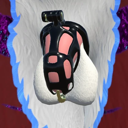 Flat Chastity Cage