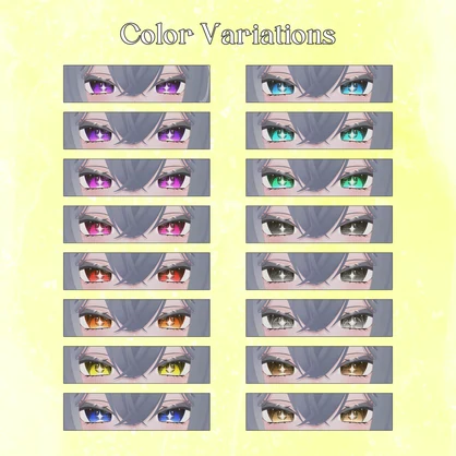【Free有】✨キラキラ Eye Texture✨【複数アバター対応】