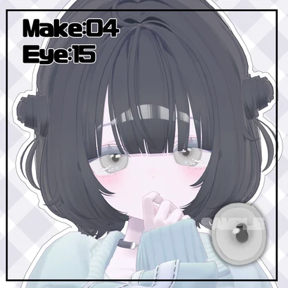【うらら】Eye＆Make＆BlendShape　PureJammake＆Eye　【Urara】