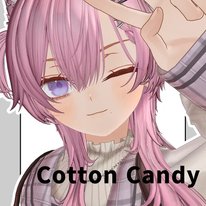 【Make Texture】Cotton Candy　マスク付き【アンドリュー/Andrew専用】 - Créme Noir
