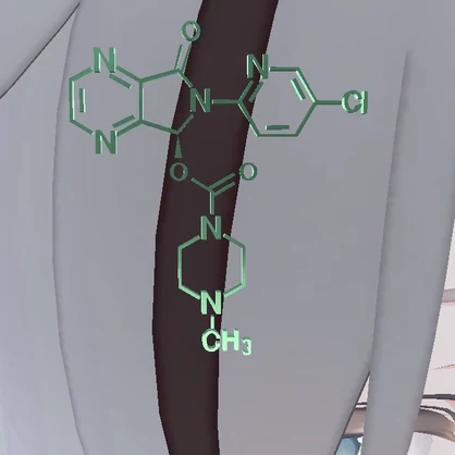 C17H17ClN6O3　分子アクセサリー