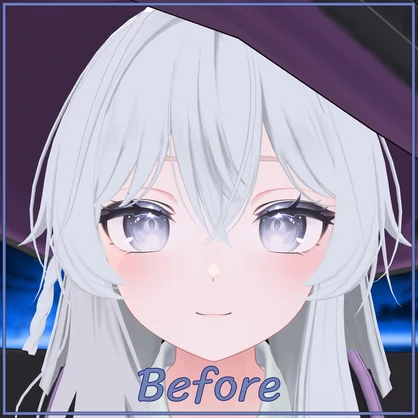 【しなの専用】 Elaina Eye Texture & Face Blendshapes