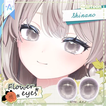 【28アバター】🏵️Flower Eyes Texture🏵️