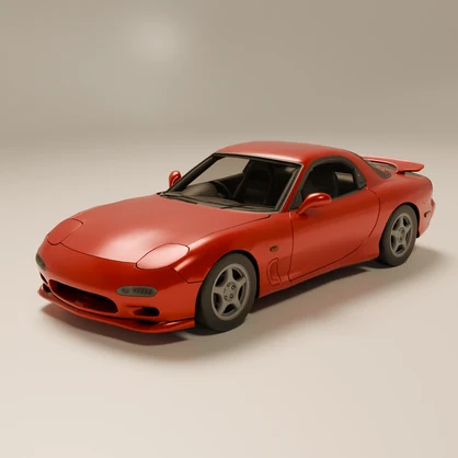 【VRChat】 Rotor-7 3D Model