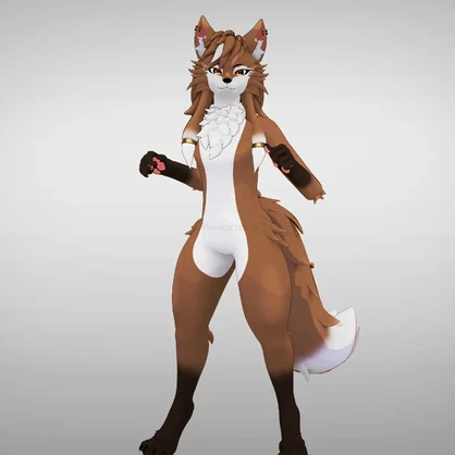 Ari - Furry Maned Wolf (Vrchat Avatar)