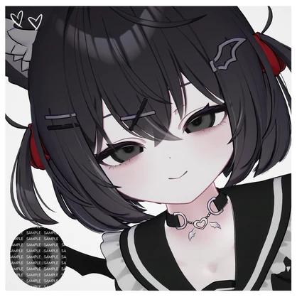 【ショコラ】MAKEUP & EYE & Face Blendshape