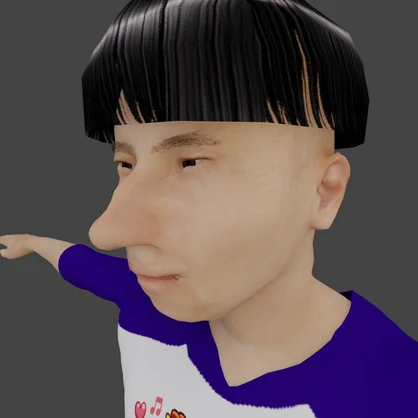 【3Dキャラクター】平成芸人 テッピー