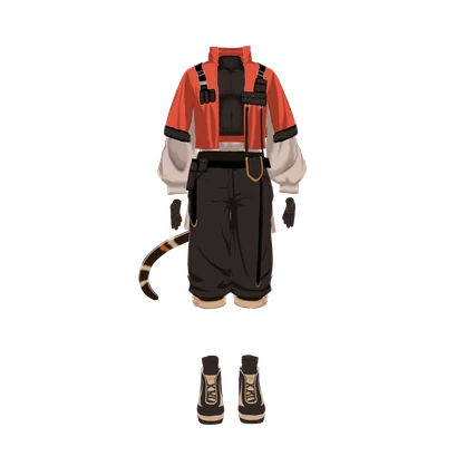 Cat Man Cloth/オリジナル3Dモデル