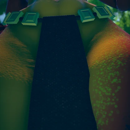 Saurus - Flame Angelfish - Texture & Material PC ' vrchat '