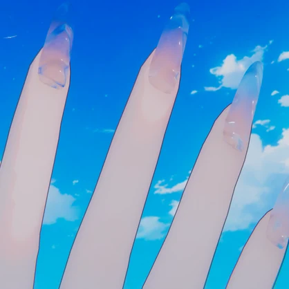 Glass nailtip