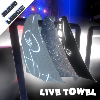 《LIVE TOWEL》【audio link対応】