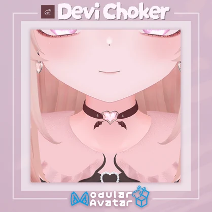 【MA対応】ぱたぱた動く！ Devi Choker 【りりか想定】