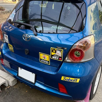 乗ってますステッカーシリーズ