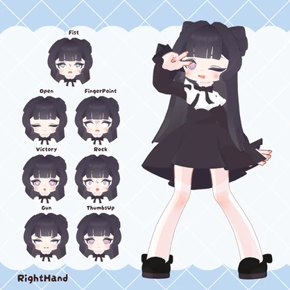 オリジナル3Dモデル「Yoi」