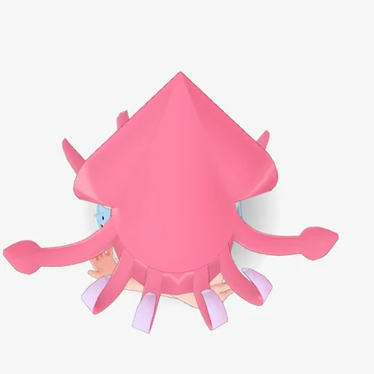 [FBX] イカ帽子