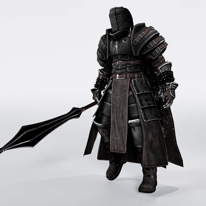 重撃兵の脚鎧（FBX / XWear / unitypackage）